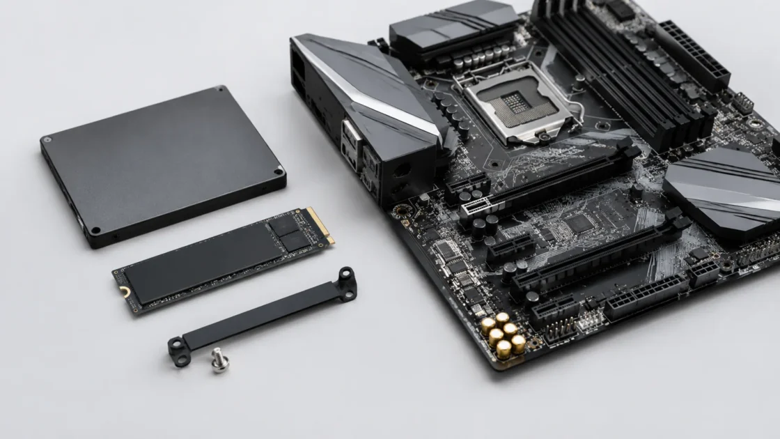 Комплектующие компьютера с SSD для замены накопителя